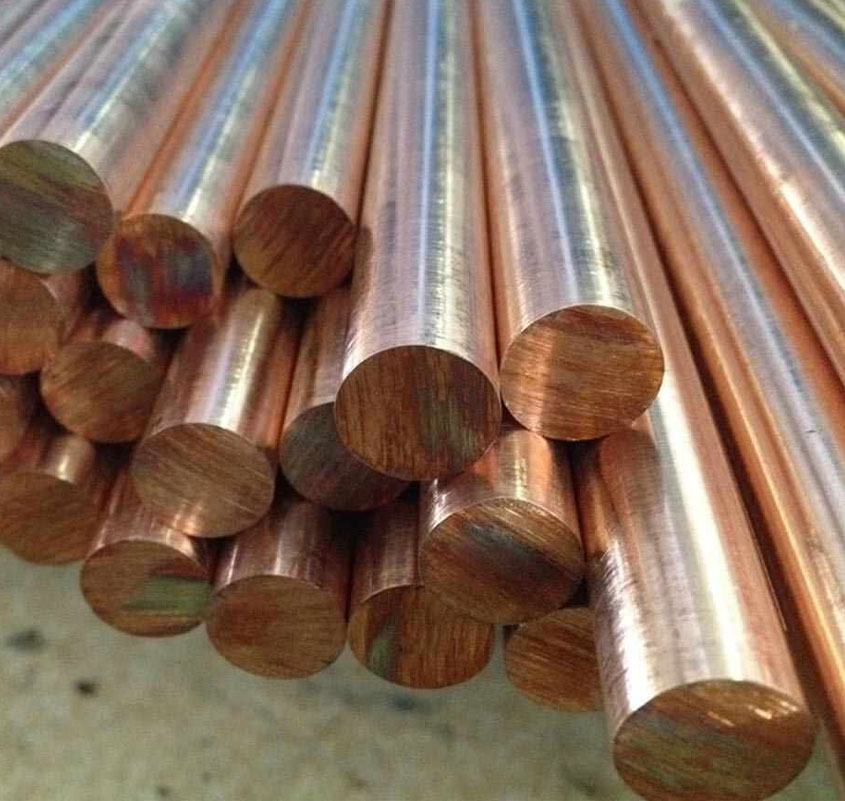 Barra redonda de bronce fosforado
