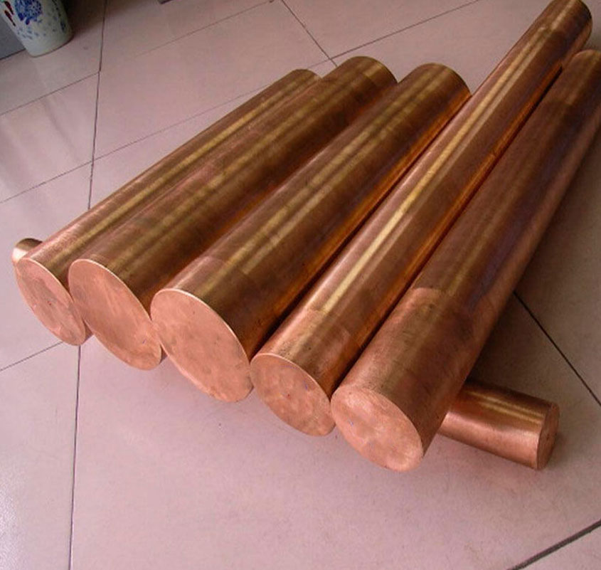 Barra redonda de bronce de aluminio