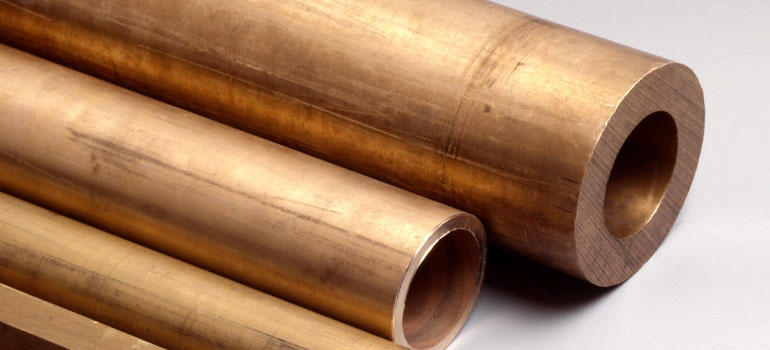Barre creuse en bronze phosphoreux
